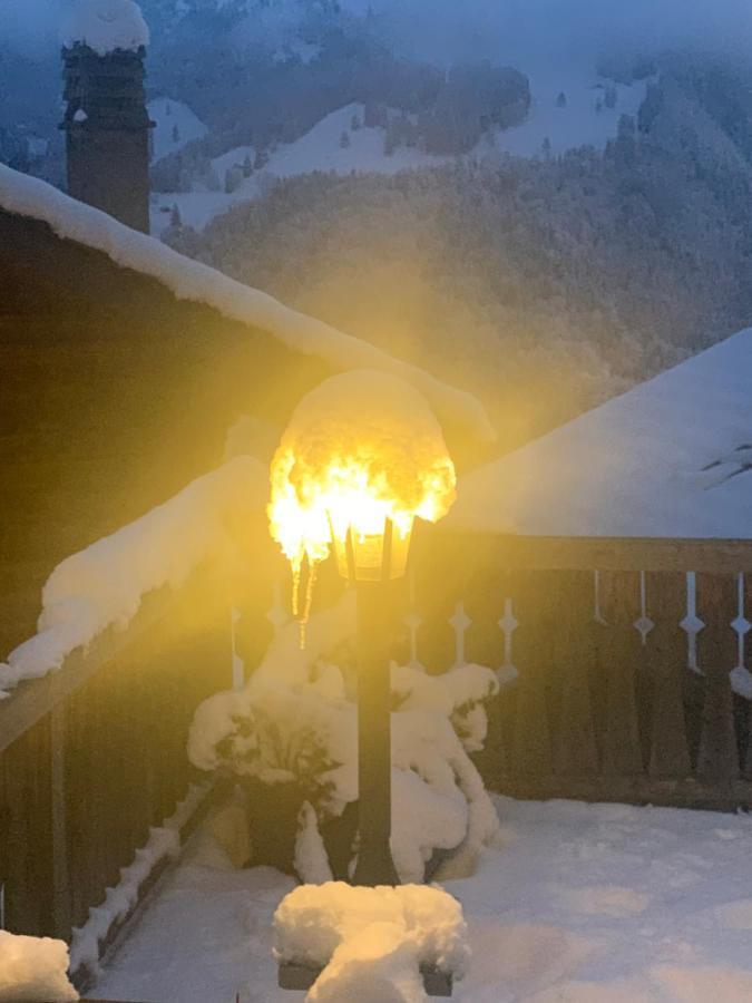 Chalet Rayon De Soleil Gryon Villars Kültér fotó