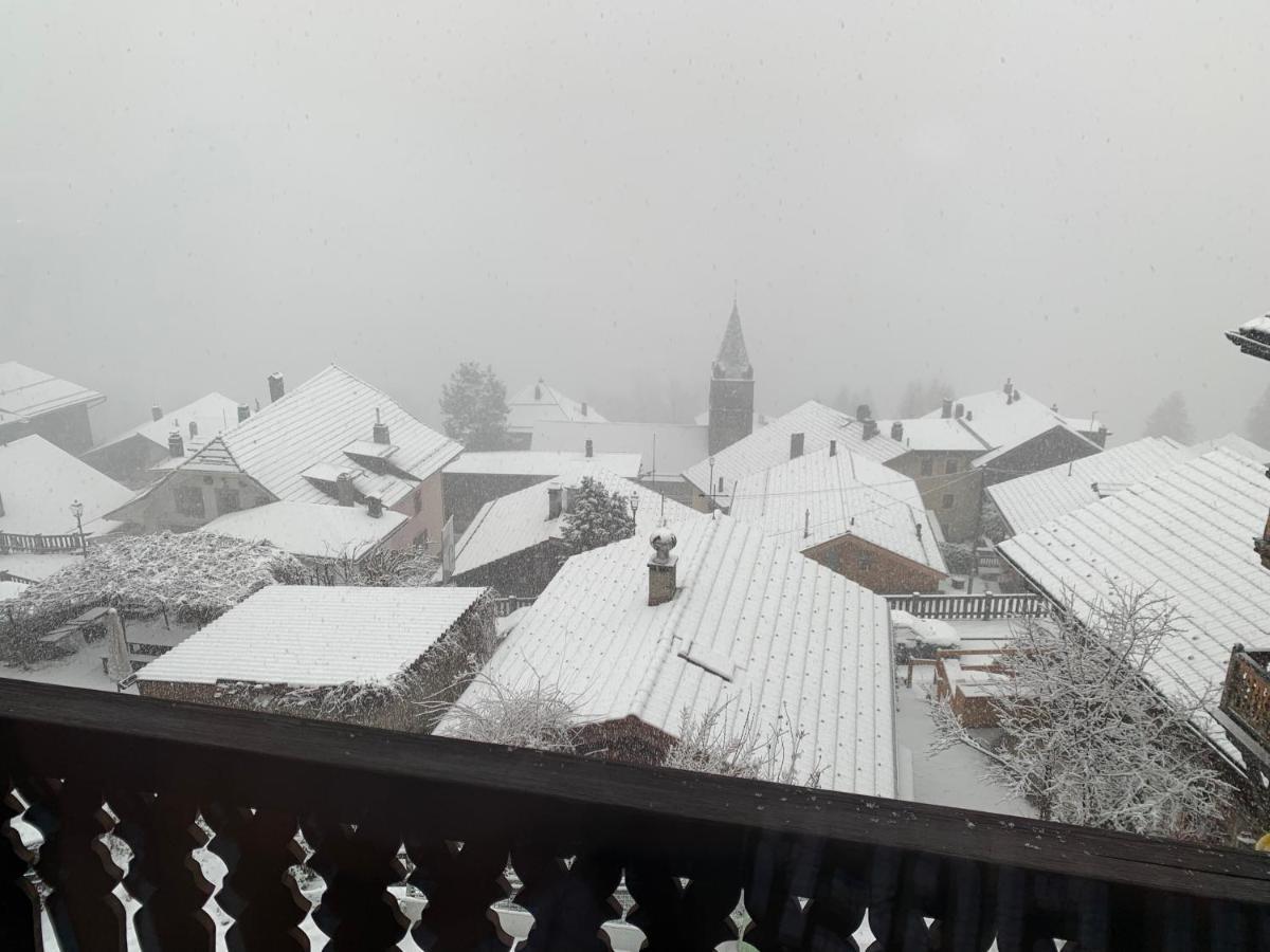 Chalet Rayon De Soleil Gryon Villars Kültér fotó