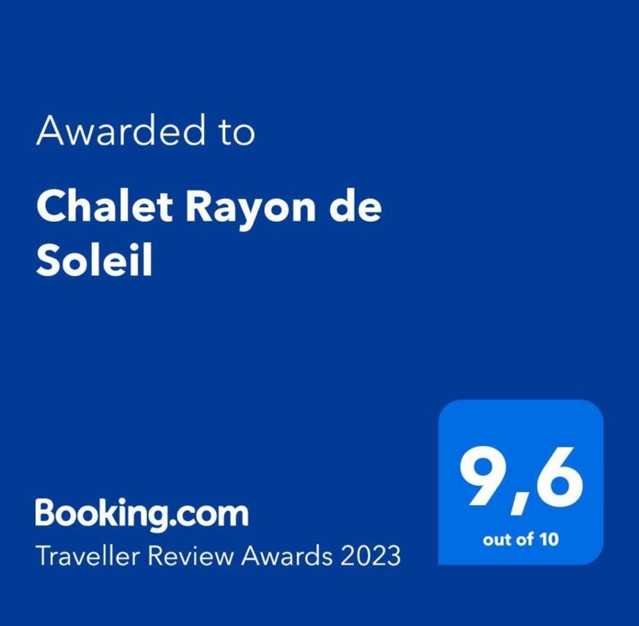 Chalet Rayon De Soleil Gryon Villars Kültér fotó
