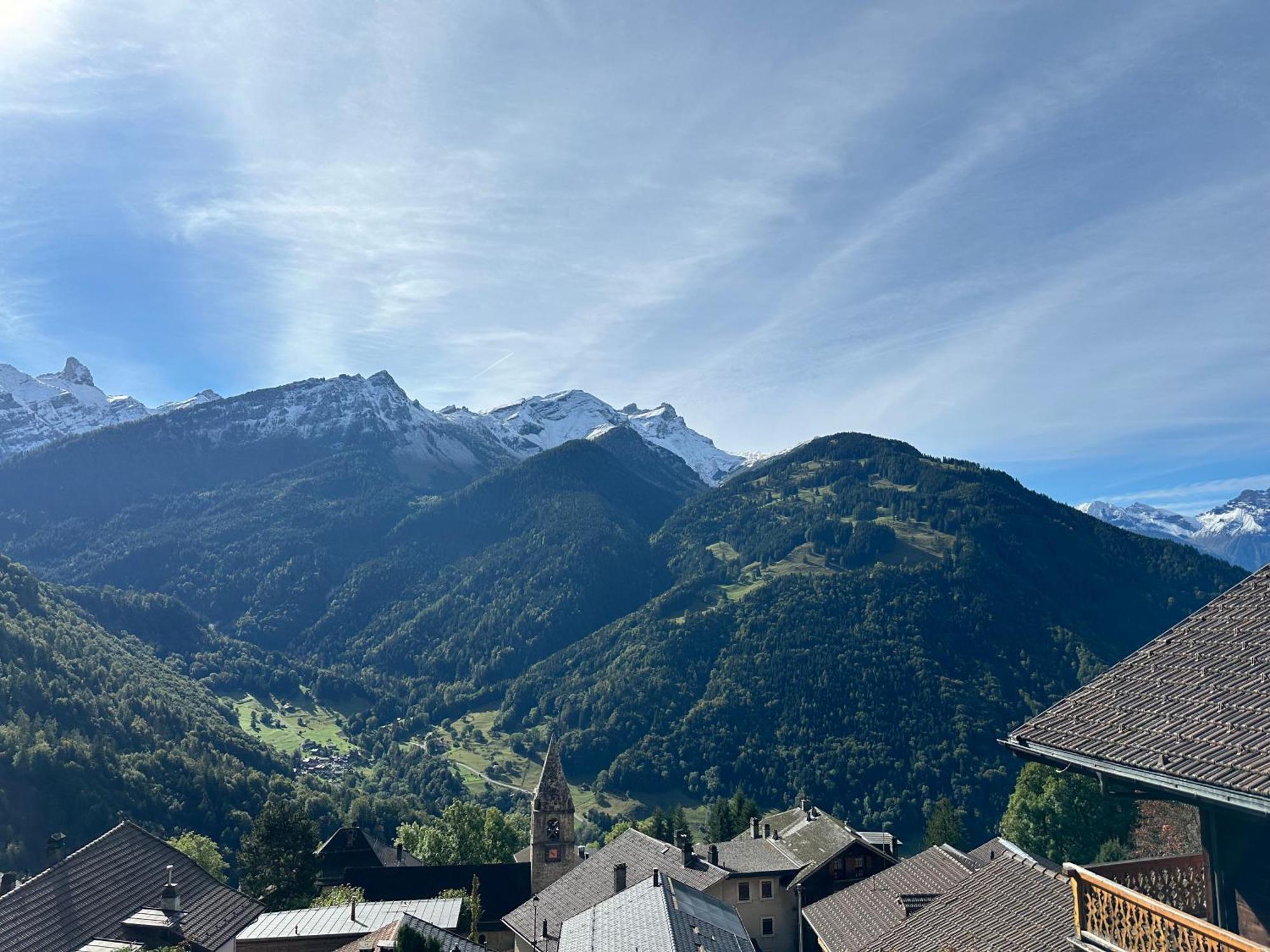 Chalet Rayon De Soleil Gryon Villars Kültér fotó