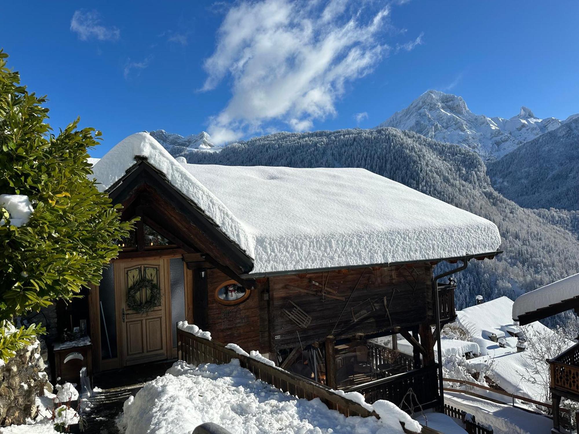 Chalet Rayon De Soleil Gryon Villars Kültér fotó