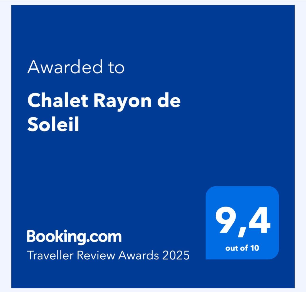Chalet Rayon De Soleil Gryon Villars Kültér fotó