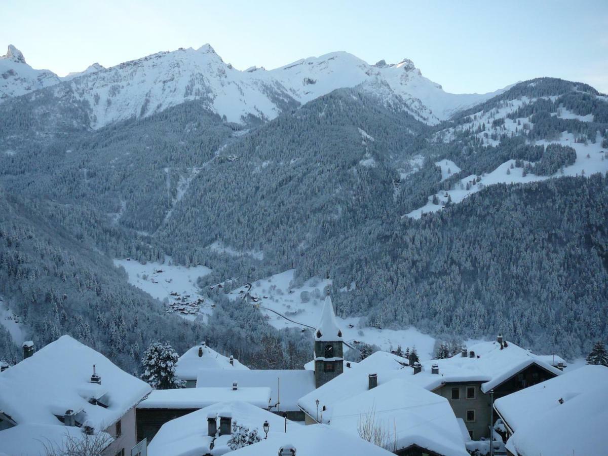 Chalet Rayon De Soleil Gryon Villars Kültér fotó